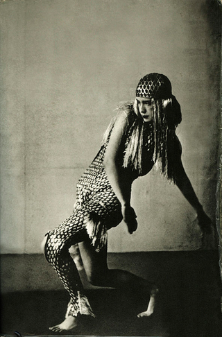 Lucia Joyce dancing at the Bullier Ball in 1929. Image via Harry Ransom Center/Wikipedia.